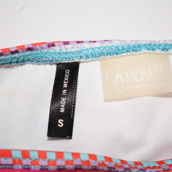 La Hearts by PacSun Indie Print Bikini Bottom - Picture 3 of 3